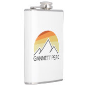 Gannett Peak Retro Flachmann (Rechts)