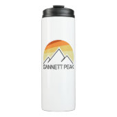 Gannett Peak Retro Thermosbecher (Vorderseite)