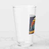 Gannett Peak Retro Türkis Glas (Rechts)