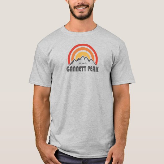 Gannett Peak T-Shirt (Vorderseite)