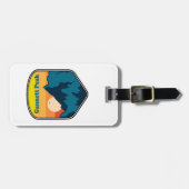 Gannett Peak Wyoming Sunrise Gepäckanhänger (Vorderseite horizontal)