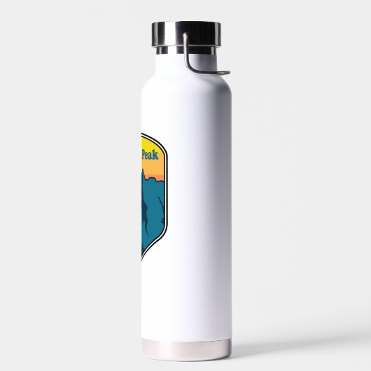 Gannett Peak Wyoming Sunrise Trinkflasche (Links)