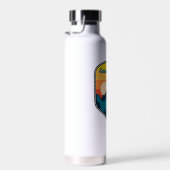 Gannett Peak Wyoming Sunrise Trinkflasche (Rechts)