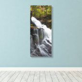 Ganoga Falls 10"x24"x.75" Leinwanddruck (Insitu (Holzboden))