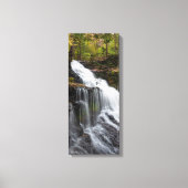 Ganoga Falls 10"x24"x.75" Leinwanddruck (Vorderseite)