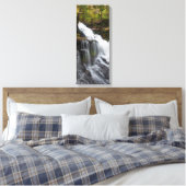 Ganoga Falls 10"x24"x.75" Leinwanddruck (Insitu (Schlafzimmer))