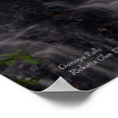 Ganoga Falls 24"x18" Poster (Ecke)