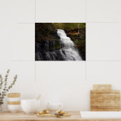 Ganoga Falls 24"x18" Poster (Küche)
