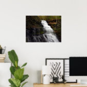 Ganoga Falls 24"x18" Poster (Heimbüro)