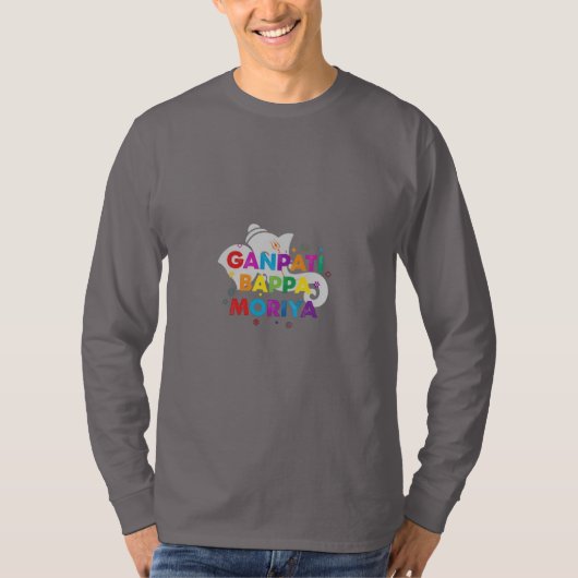 Ganpati Bappa Moriya T-Shirt (Vorderseite)