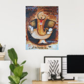 Ganpati Poster (Heimbüro)