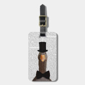 Gans 2 gepäckanhänger (Vorderseite vertikal)