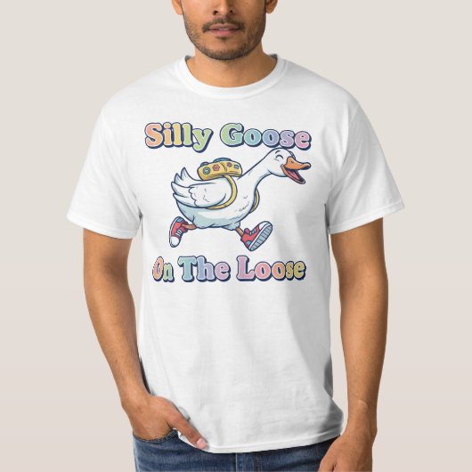 Gans auf freiem Fuß T-Shirt (Vorderseite)