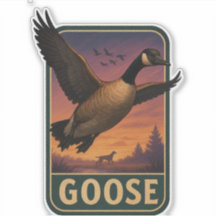Gans-Aufkleber
