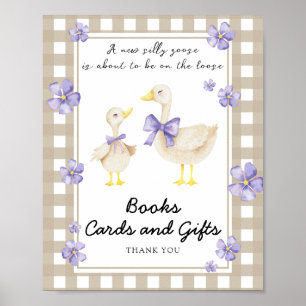 Gans - Bücher Karten und Geschenke Poster
