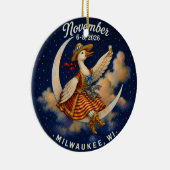 Gans das Band Ornament - Milwaukee 2026 (Rechts)