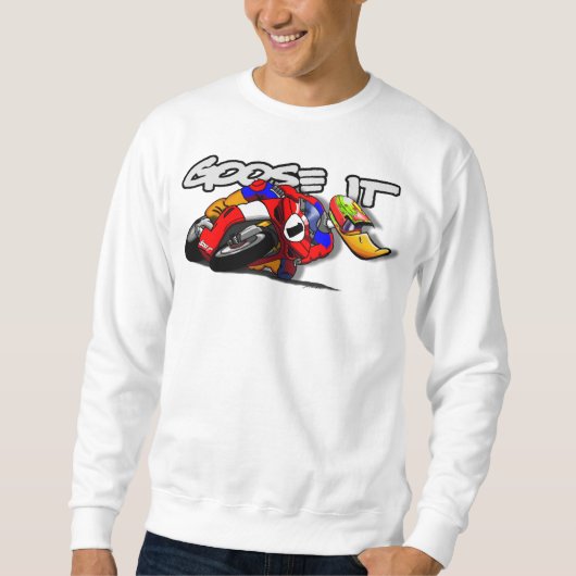 Gans es Roadrace Sweatshirt (Vorderseite)
