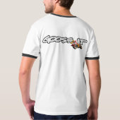 Gans es SUPERMOTO Wecker-T - Shirt (Schwarz voll)