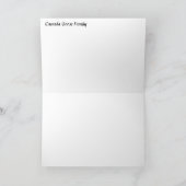 Gans-Familien-Mutter-Tageskarte Karte (Innenseite)