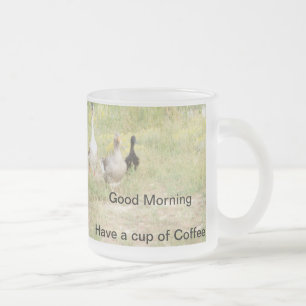 Gans-Glaskaffee-Tasse Mattglastasse