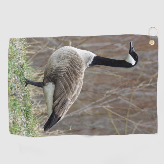 Gans-Golf-Tuch Golfhandtuch (Horizontal)