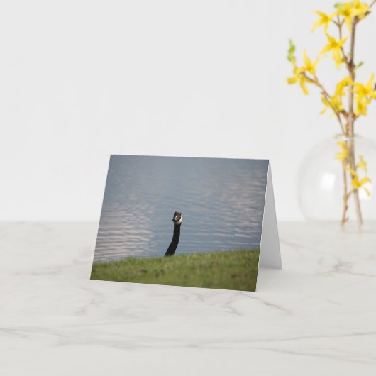 Gans Karte (Gelbe Blume)