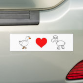 Gans. Liebe. Schafe Autoaufkleber (Auf Auto)