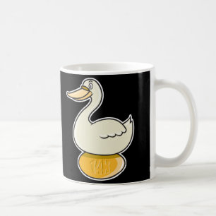 Gans mit goldenem Ei Kaffeetasse