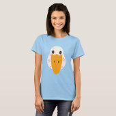 Gans Mit Pickeln Damen T-Shirt (Vorne ganz)
