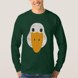Gans Mit Pickeln Langarm-T-Shirt T-Shirt