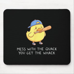 Gans nerv mit dem Quaken, du kriegst den Knall, lu Mousepad