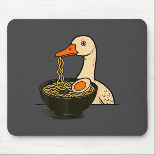 Gans Ramen Anime Kawaii Katze isst Ramen Nudeln Mousepad