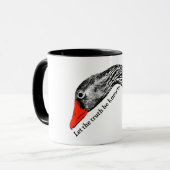 Gans Tasse (Vorderseite Links)