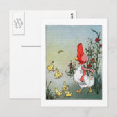 Gans und Gössel Postkarte (Vorne/Hinten)