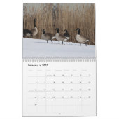 Gänse 2025 kalender (Feb 2027)