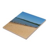 Gänse am Silver Lake, Wisconsin Fliese (Seite)