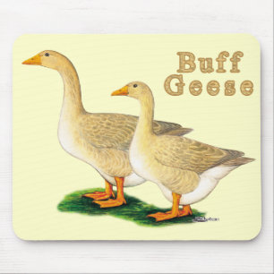 Gänse: American Buffs Mousepad