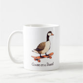 Gänse an Bord Kaffeetasse (Links)