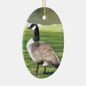 Gänse an der Küste, Wildtiere, Natur Keramik Ornament (Rechts)