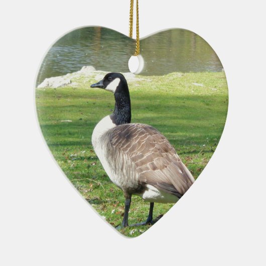 Gänse an der Küste, Wildtiere, Natur Keramikornament (Rechts)