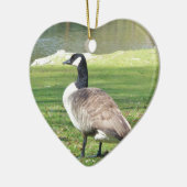 Gänse an der Küste, Wildtiere, Natur Keramikornament (Links)