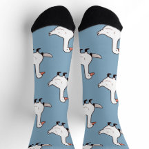 Gänse auf dem Lose Muster