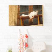 Gänse auf einem Banner (Insitu)