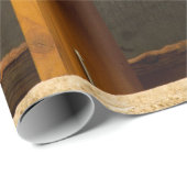 Gänse auf einer Bank Geschenkpapier (Rolleneckpunkt)