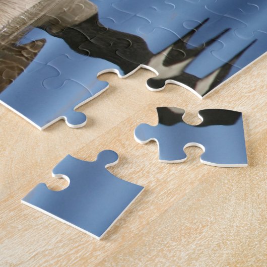 Gänse auf Wasser Puzzle (Seite)