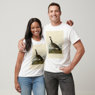 Gänse aus Audubons Vögeln Amerikas bekämpfen T-Shirt