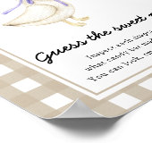 Gänse-Babydusche - Schau mal, das süße Chaos Poster (Ecke)