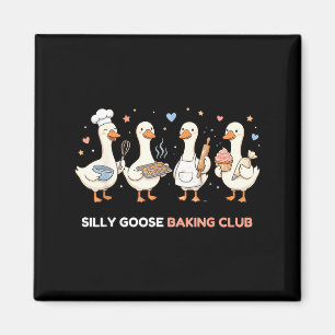 Gänse-Backclub Lustiger Bäcker-Mama-Mama-Konditor Magnet