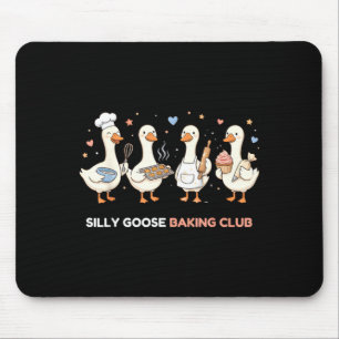 Gänse-Backclub Lustiger Bäcker-Mama-Mama-Konditor Mousepad