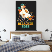 Gänse-Bleacher-Boss Leinwanddruck (Insitu (Schlafzimmer))